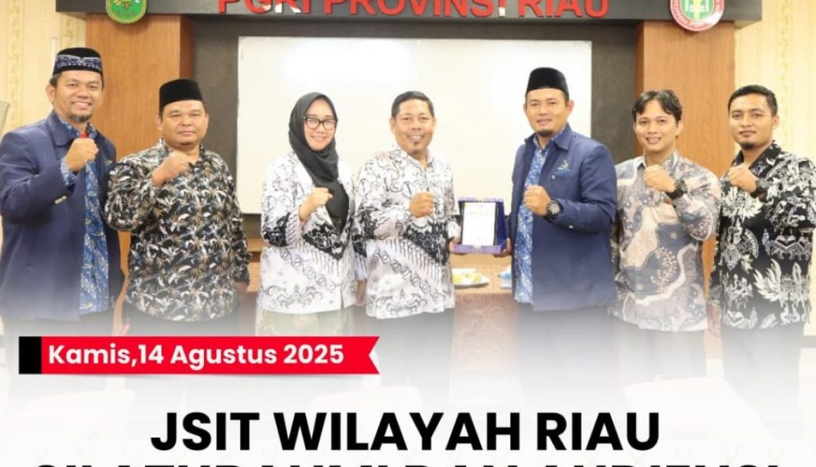 -- Kamis, 14 Agustus 2025JSIT WILAYAH RIAU SILATURAHMI DAN AUDIENSI KE GEDUNG GURU RIAUPekanbar