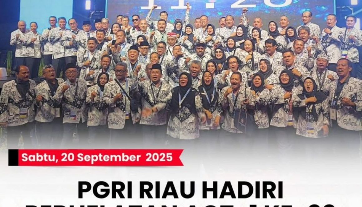 -- Sabtu, 20 September 2025PGRI RIAU HADIRI PERHELATAN ACT+1 KE-39 DI CEBU CITY, FILIPINACebu C